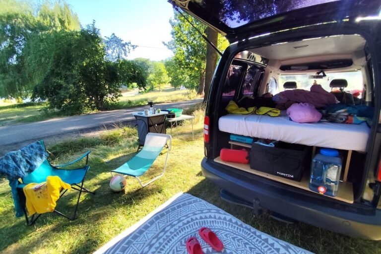 Campingbox anwendungsbeispiel im vw caddy